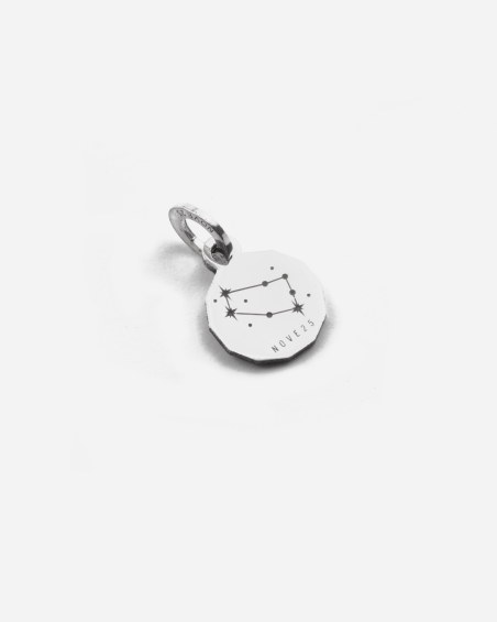 MINI CHARM PENDANT SIGNE DU ZODIAQUE GÉMEAUX EN ARGENT