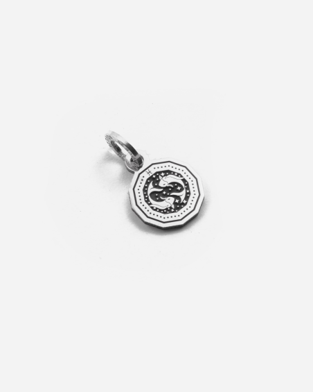 CIONDOLO MINI CHARM SEGNO ZODIACALE PESCI IN ARGENTO