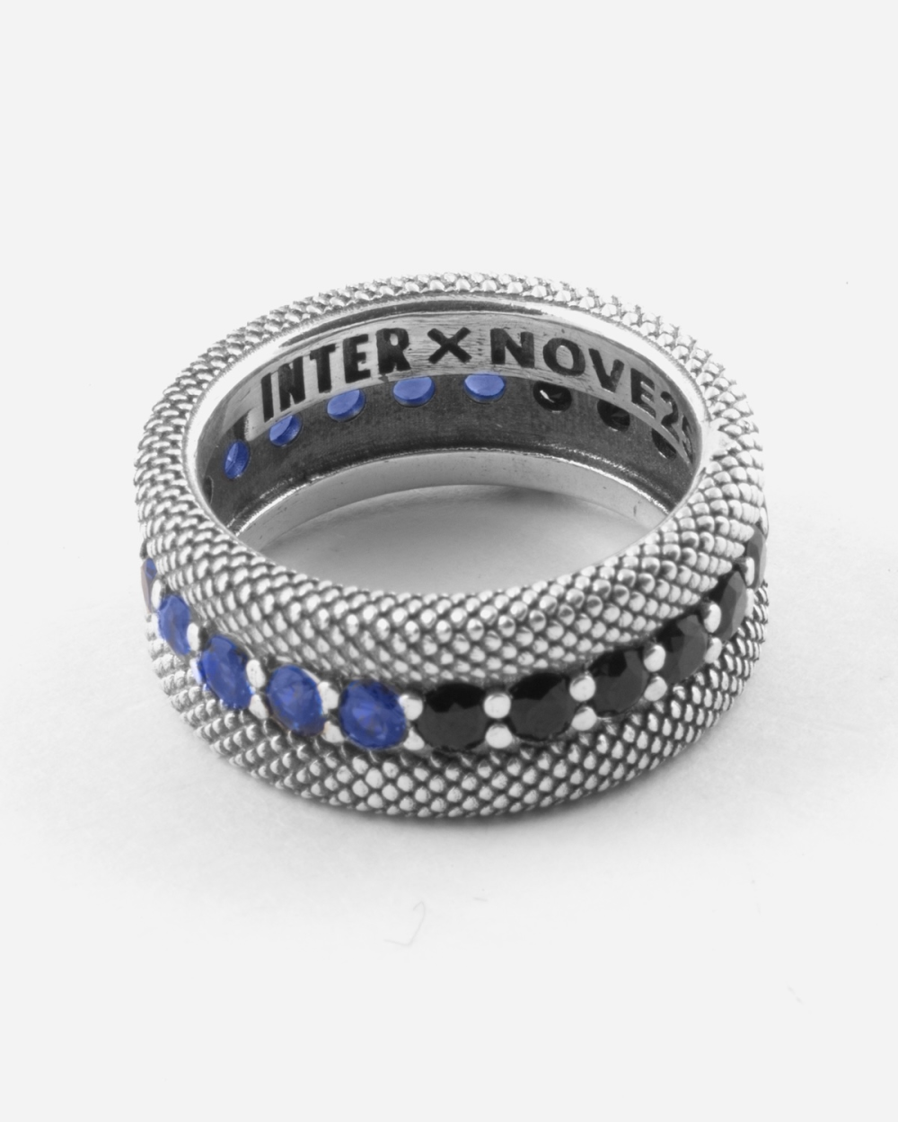 INTER X NOVE25 SCALED BAND RING WITH...