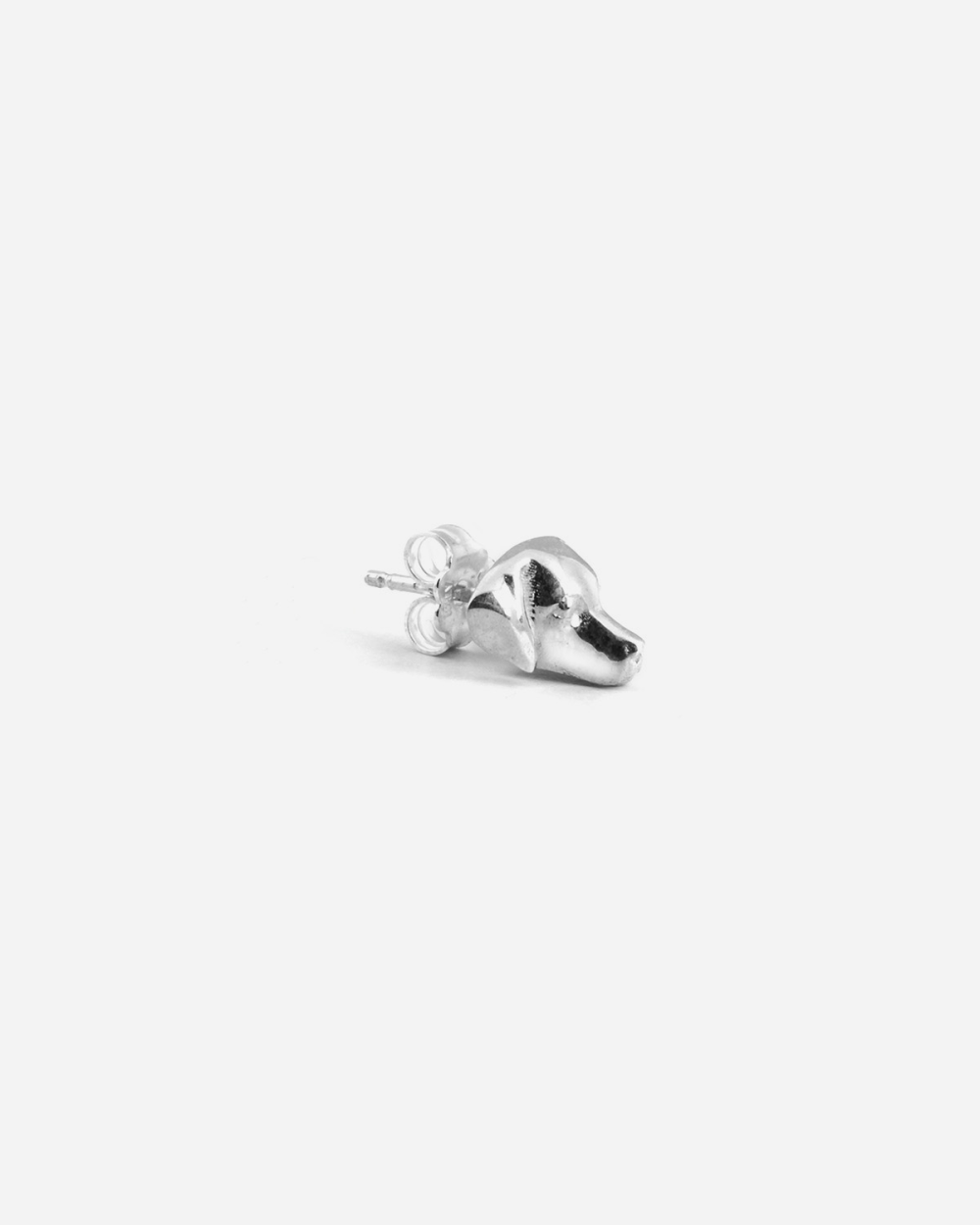 WEIMARANER SINGLE EARRING / POLISHED...