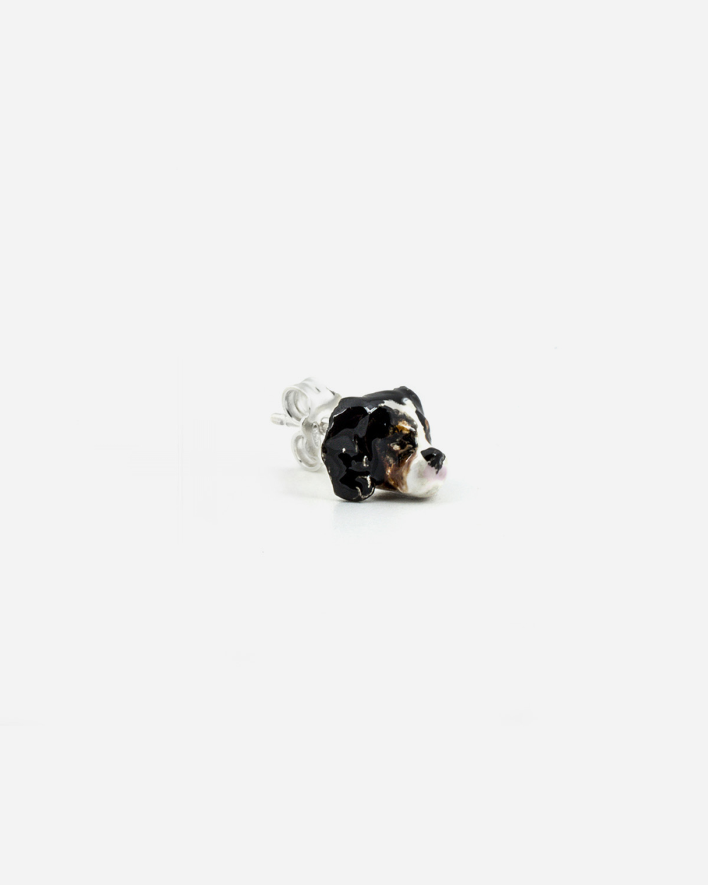 CAVALIER KING SINGLE EARRING / ENAMELLED