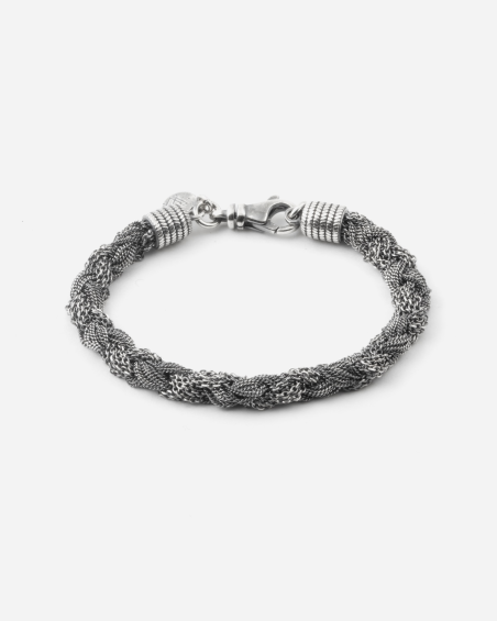 MIXED TEXTURES TWINE BRACELET