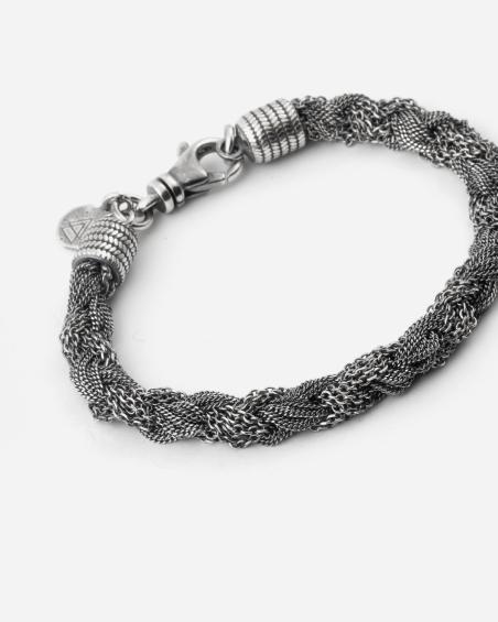 ARMBAND GEFLECHT MIXED TEXTURE