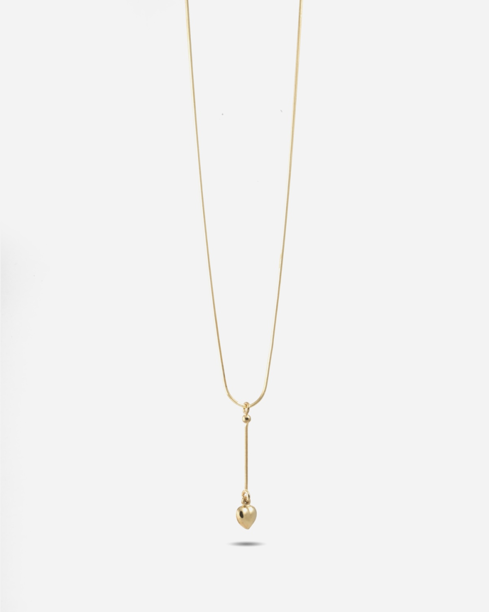 COLLIER CRAVATE CŒUR GOLDEN HEARTIE...