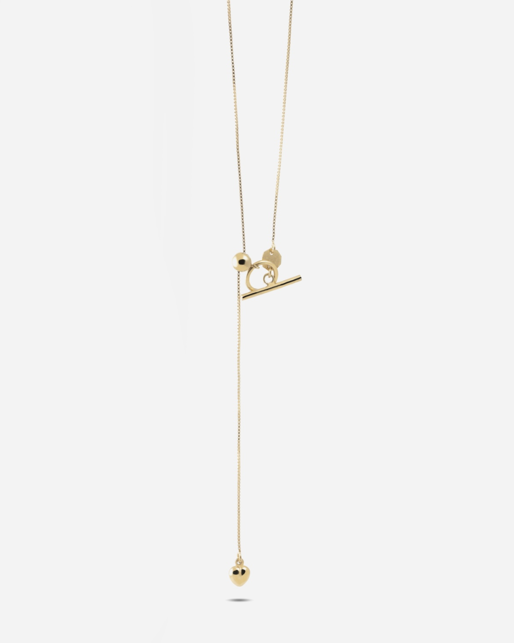 COLLIER CRAVATE AVEC T-BAR GOLDEN...