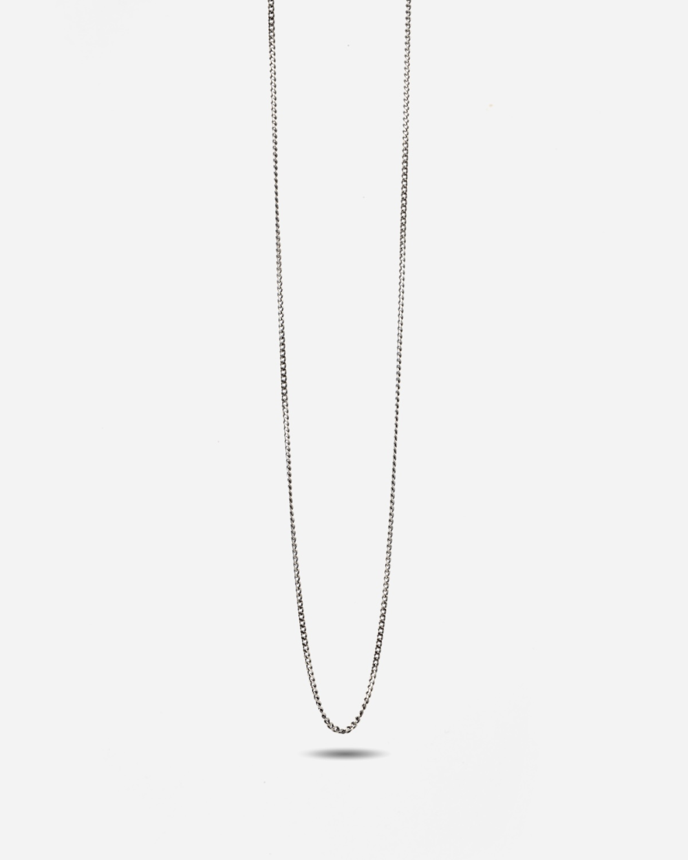 COLLIER GOURMETTE CHAÎNE 045 EN ARGENT