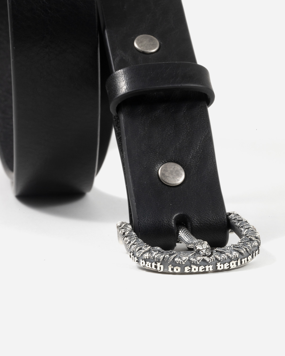 CEINTURE AVEC BOUCLE EDEN EN ARGENT