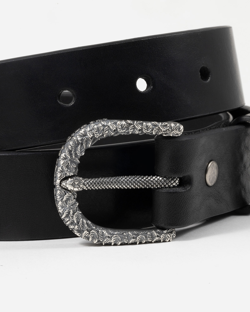 CEINTURE AVEC BOUCLE EDEN EN ARGENT