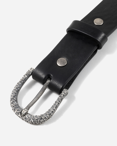 CEINTURE AVEC BOUCLE EDEN EN ARGENT