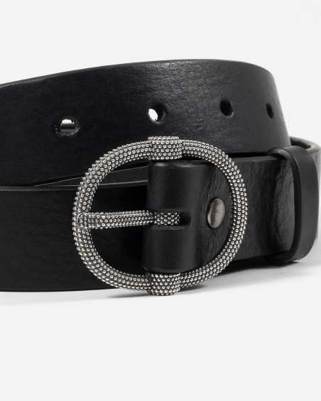 BELT WITH DOTTED BUCKLE