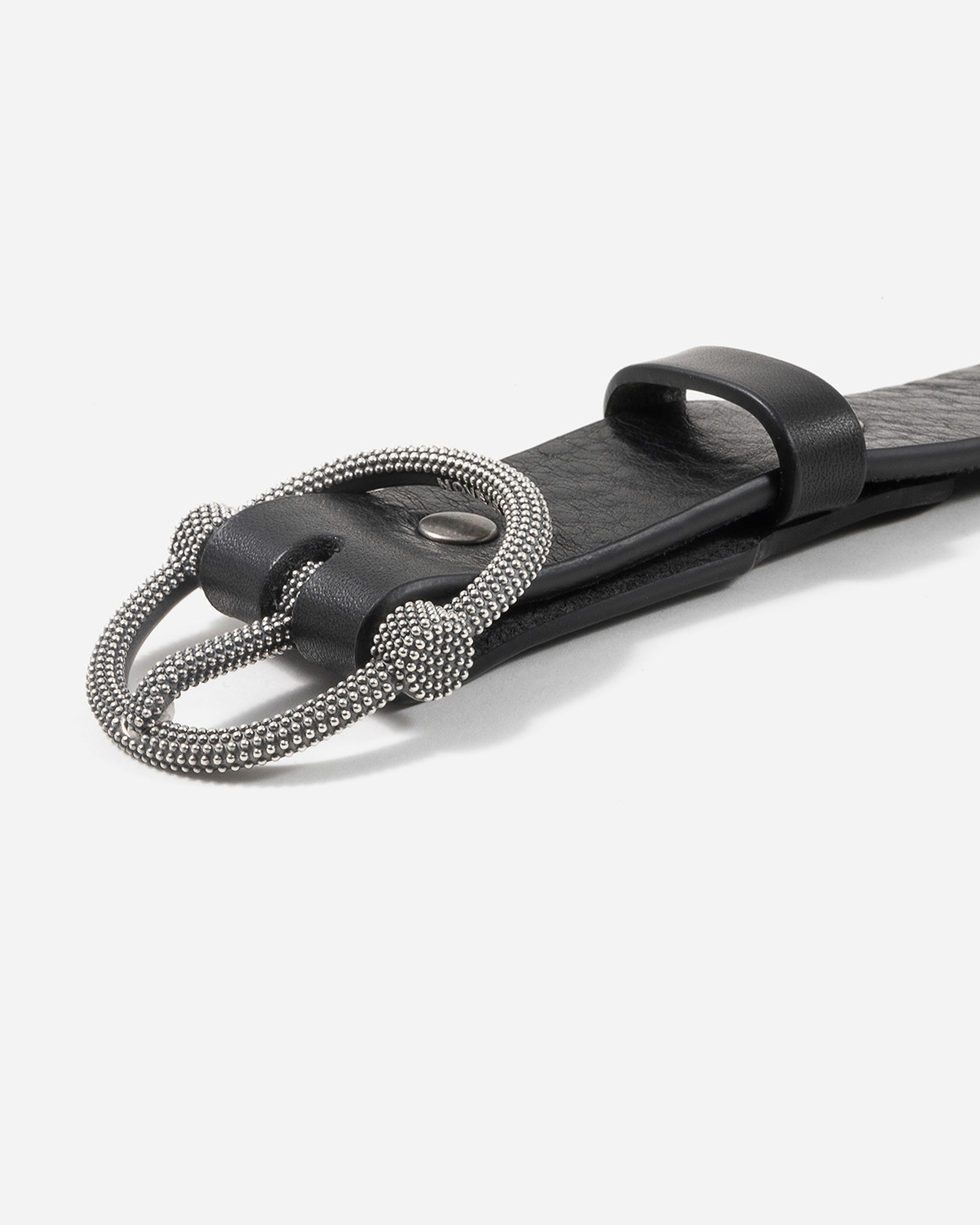 Fibbia Per Cintura In Argento Antico 30 Mm: Accessorio Artigianale In Pelle - Italia - Foto 8