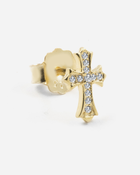 GOLD PLATED GOTHIC CROSS...