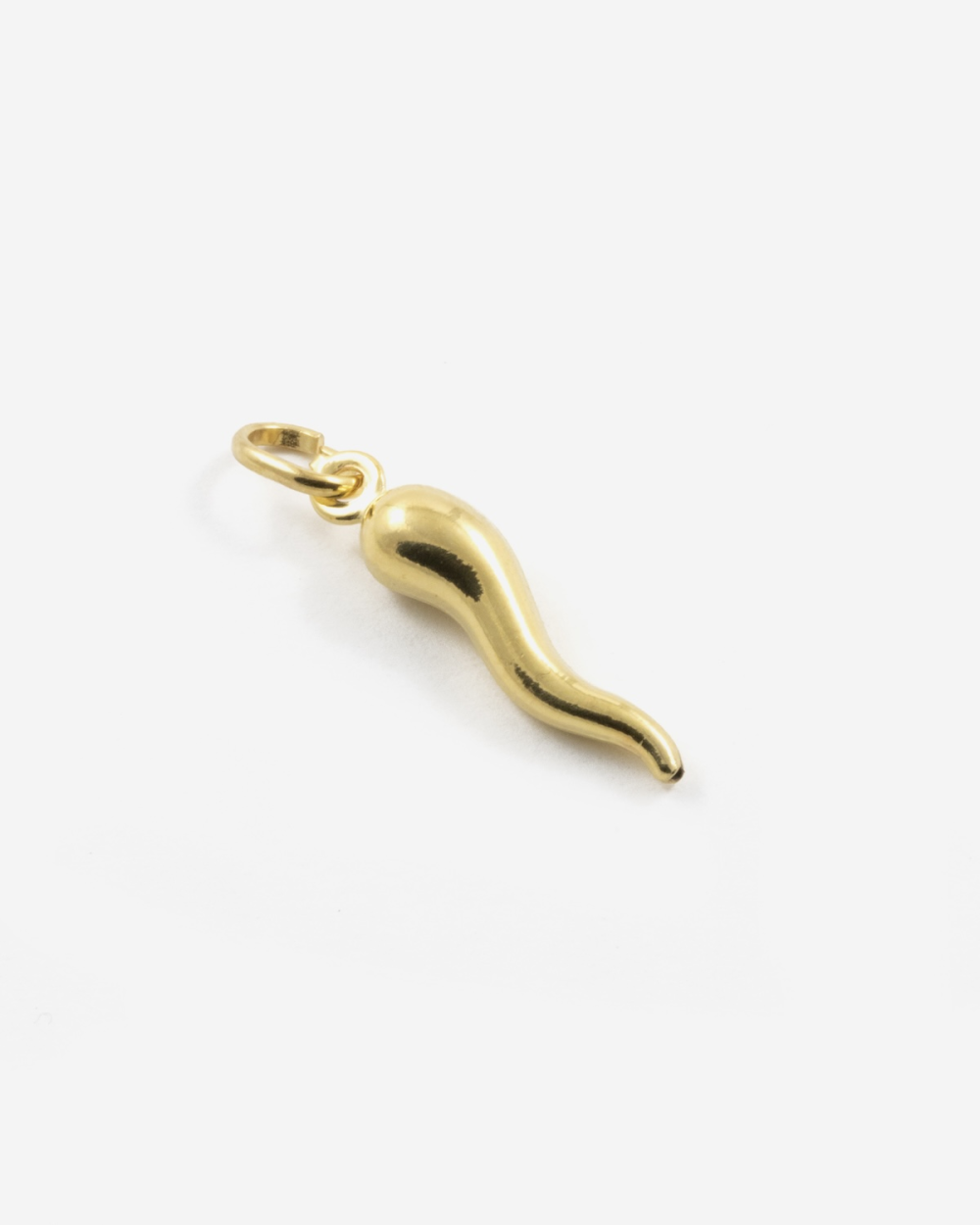 ANHÄNGER CHARM LUCKY HORN H30 GELBGOLD