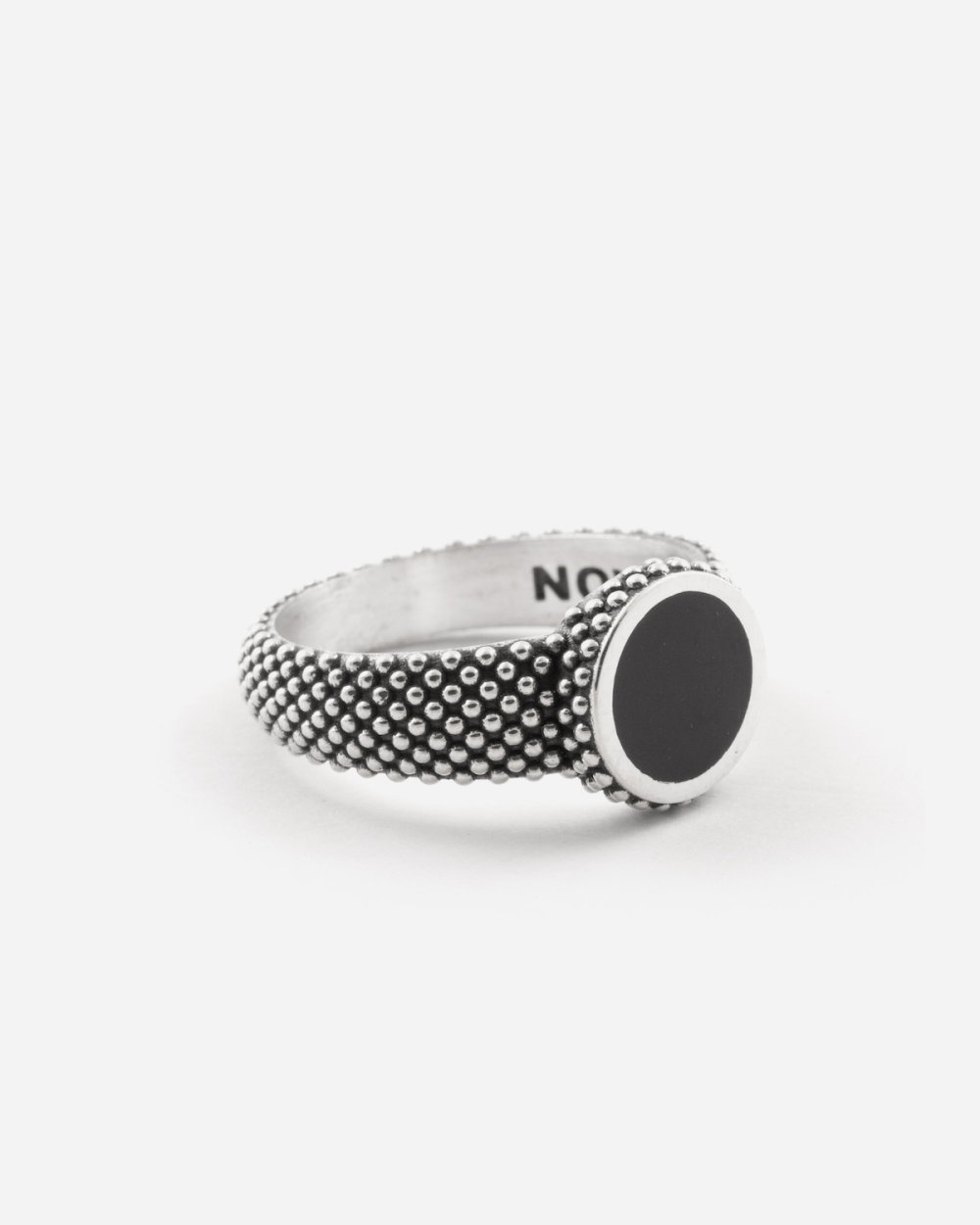 ANILLO ALIANZA PUNTEADA BLACK CIRCLE...