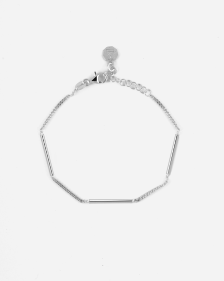 PULSERA SILVER BARS DE PLATA