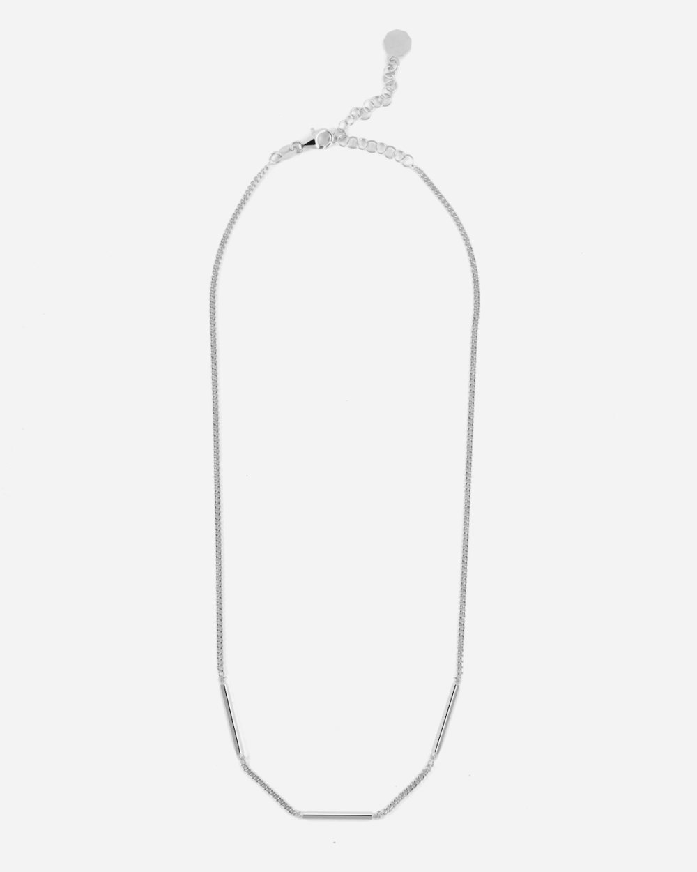 COLLAR SILVER BARS DE PLATA