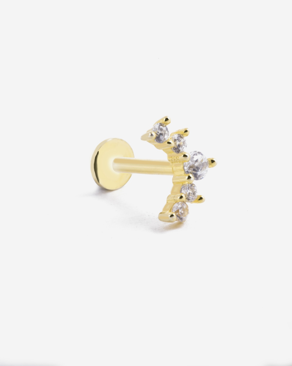 PENDIENTE PIERCING GOLDEN QUOTE...