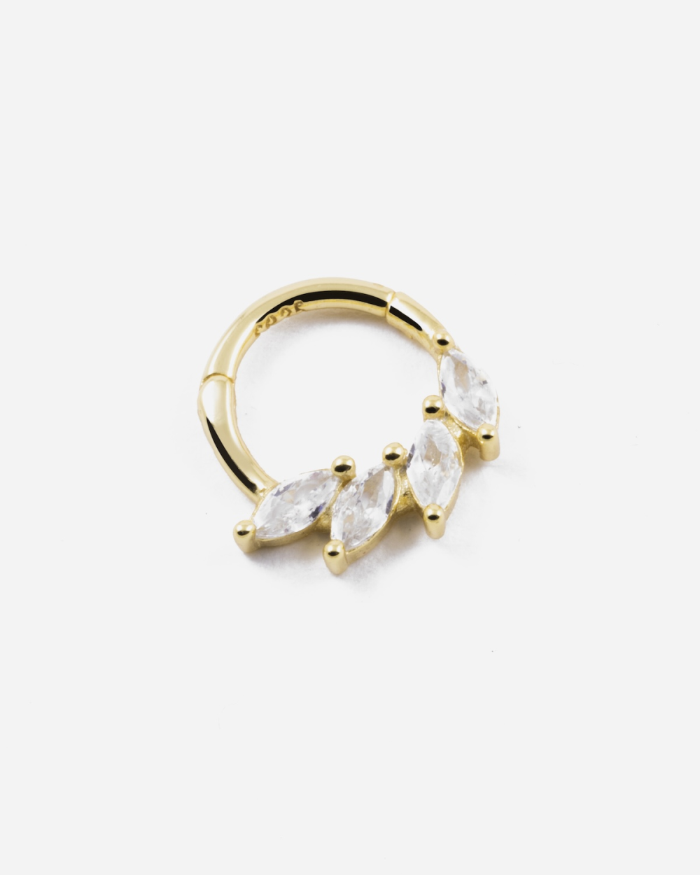 ORECCHINO CERCHIO GOLDEN FAN SEPTUM...