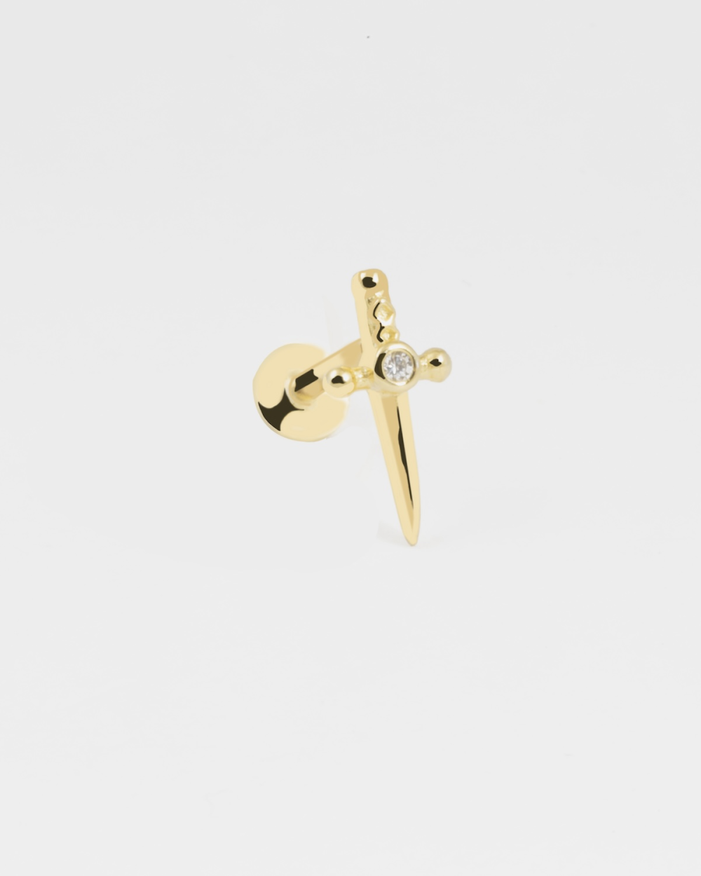 OHRRING PIERCING GOLDEN DAGGER