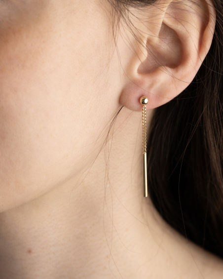 OHRRING OHRSTECKER GOLDEN EAR BAR