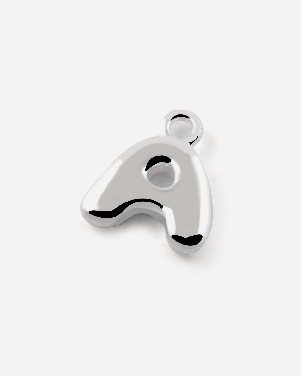 PENDENTIF LETTRE BOLD EN ARGENT