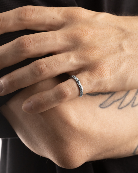 THIN MATERIC FINE RING 2
