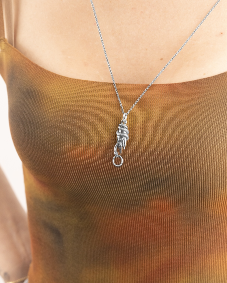HAND WITH SNAKE PENDANT 2