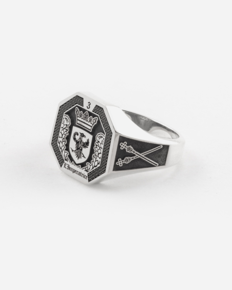 THE EMPRESS TAROT CARD SIGNET RING