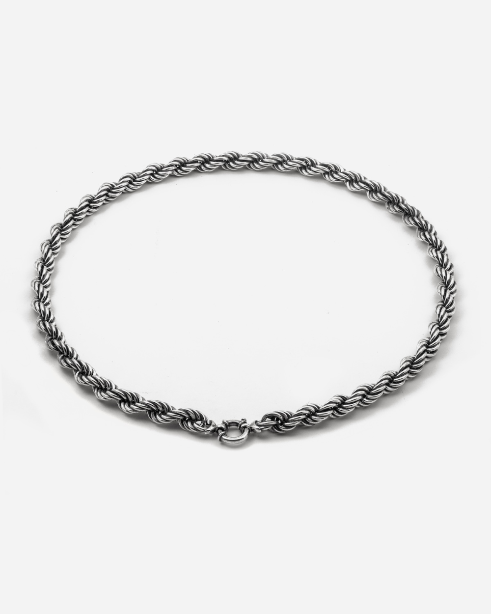 COLLANA CORDA 180 VUOTA IN ARGENTO