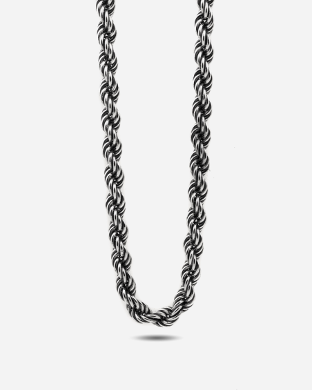 COLLANA CORDA 180 VUOTA IN ARGENTO