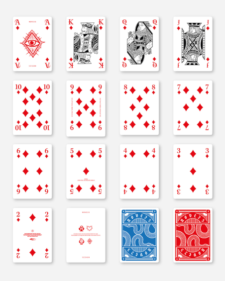 JEU DE CARTES FRANÇAIS NOVE25 X MODIANO