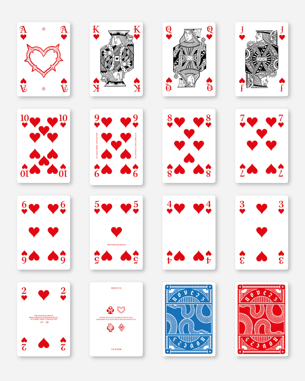 CARTE DA POKER NOVE25 X MODIANO