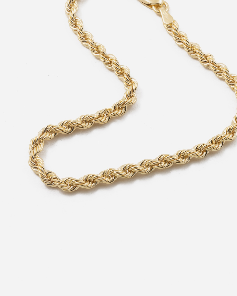 9KT GOLD 070 ROPE BRACELET