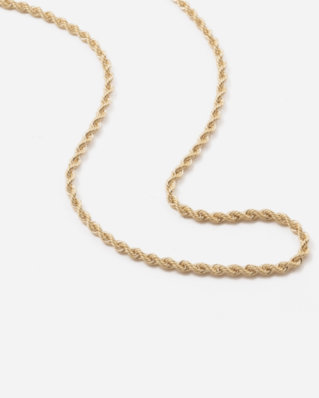 COLLANA CORDA 040 IN ORO 9 KT