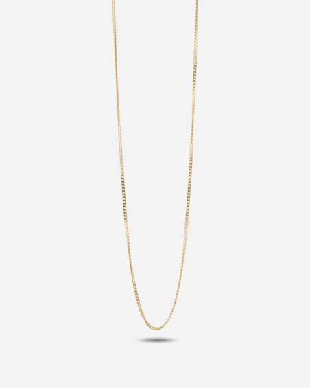 COLLIER GOURMETTE 034 EN OR 18 KT
