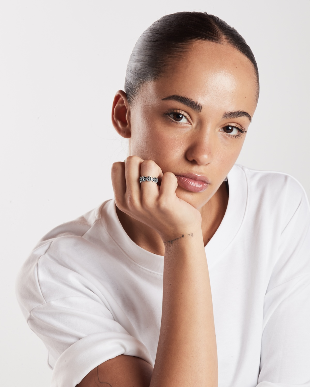 ANELLO FEDE MODULI GOTICI REAL IN...