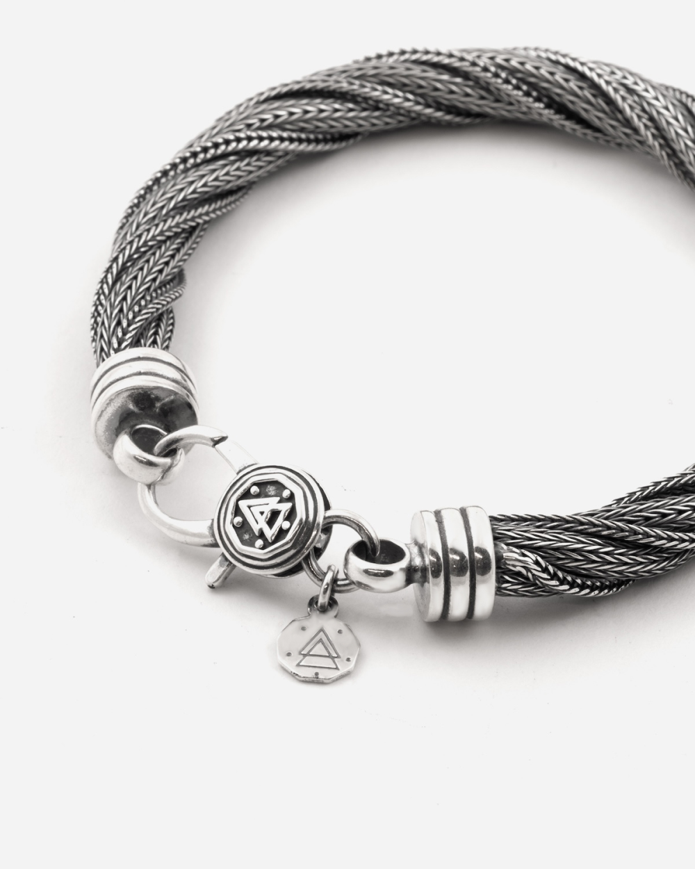 BRACCIALE TRECCIA RITORTA GRANDE IN...