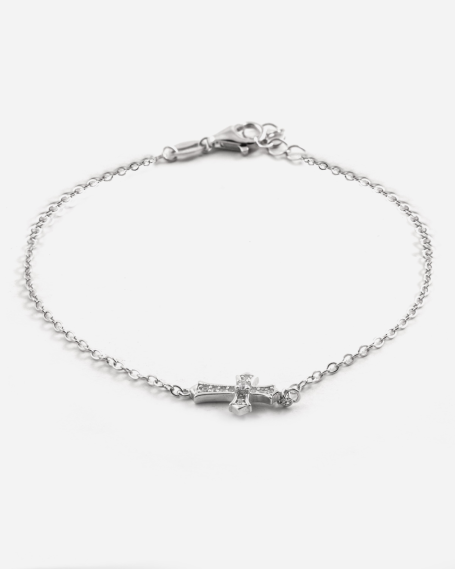 GOTHIC CROSS BRACELET WITH...
