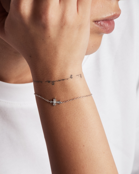 GOTHIC CROSS BRACELET WITH... 2