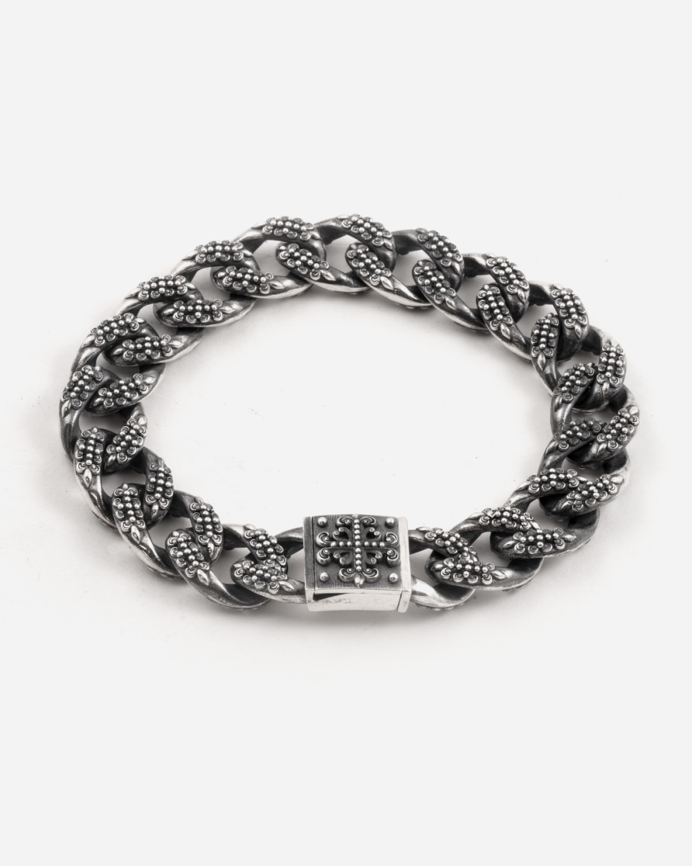 BRACCIALE GRUMETTA CON TEXTURE GOTICA...