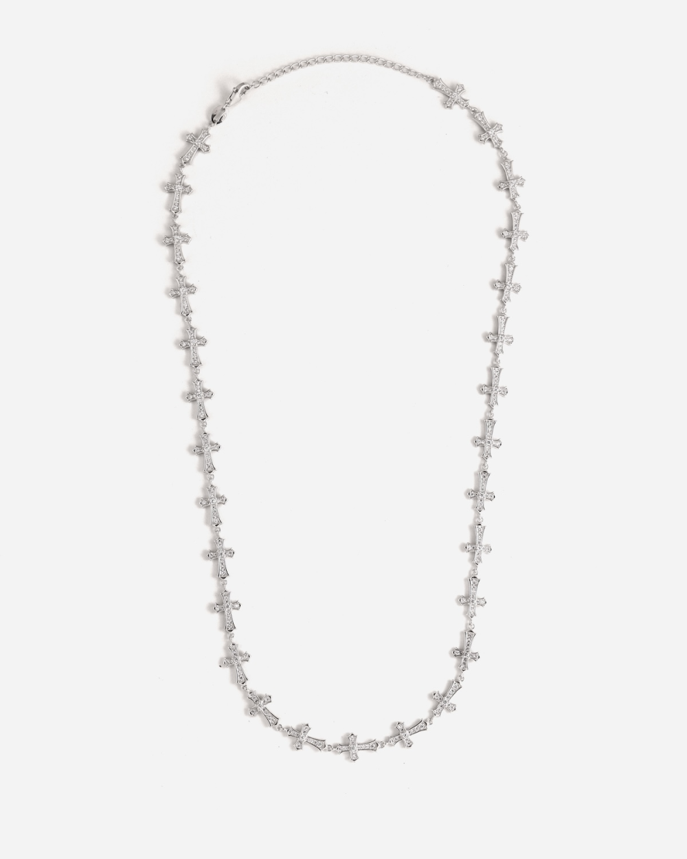 GOTHIC CROSSES NECKLACE WITH BRILLIANTS