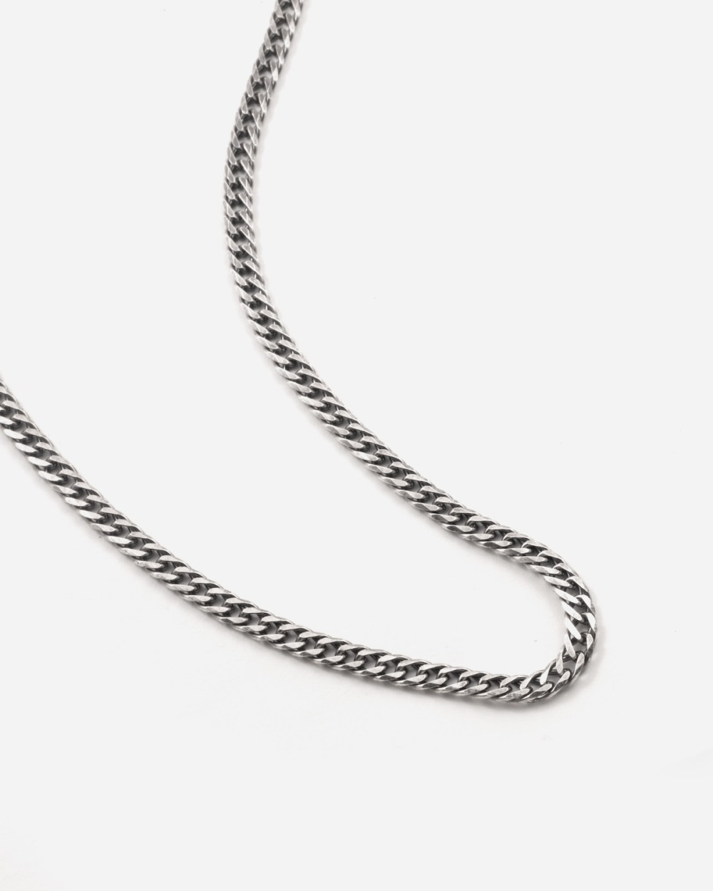 DOUBLE ROMBUS CURB CHAIN NECKLACE