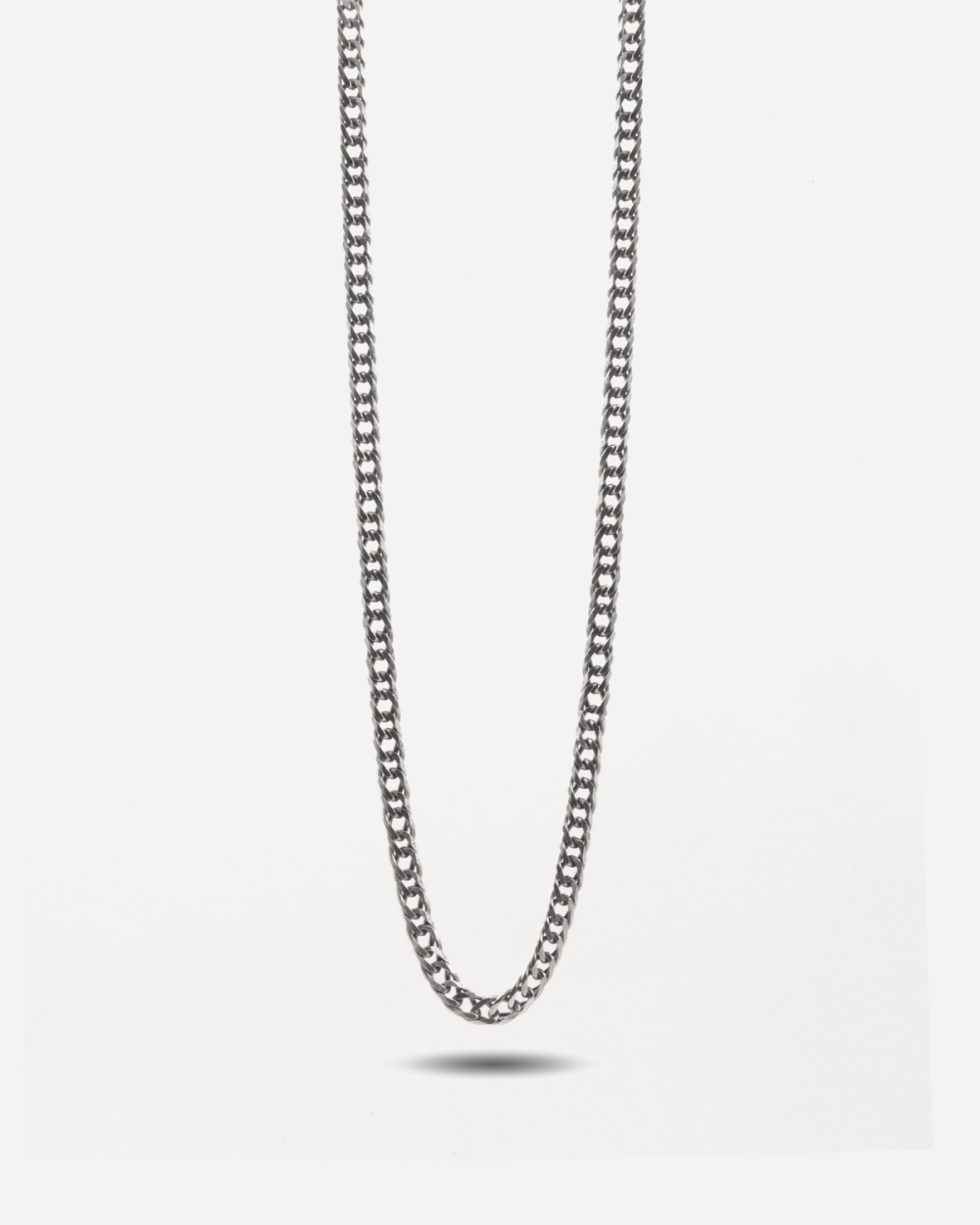 DOUBLE ROMBUS CURB CHAIN NECKLACE