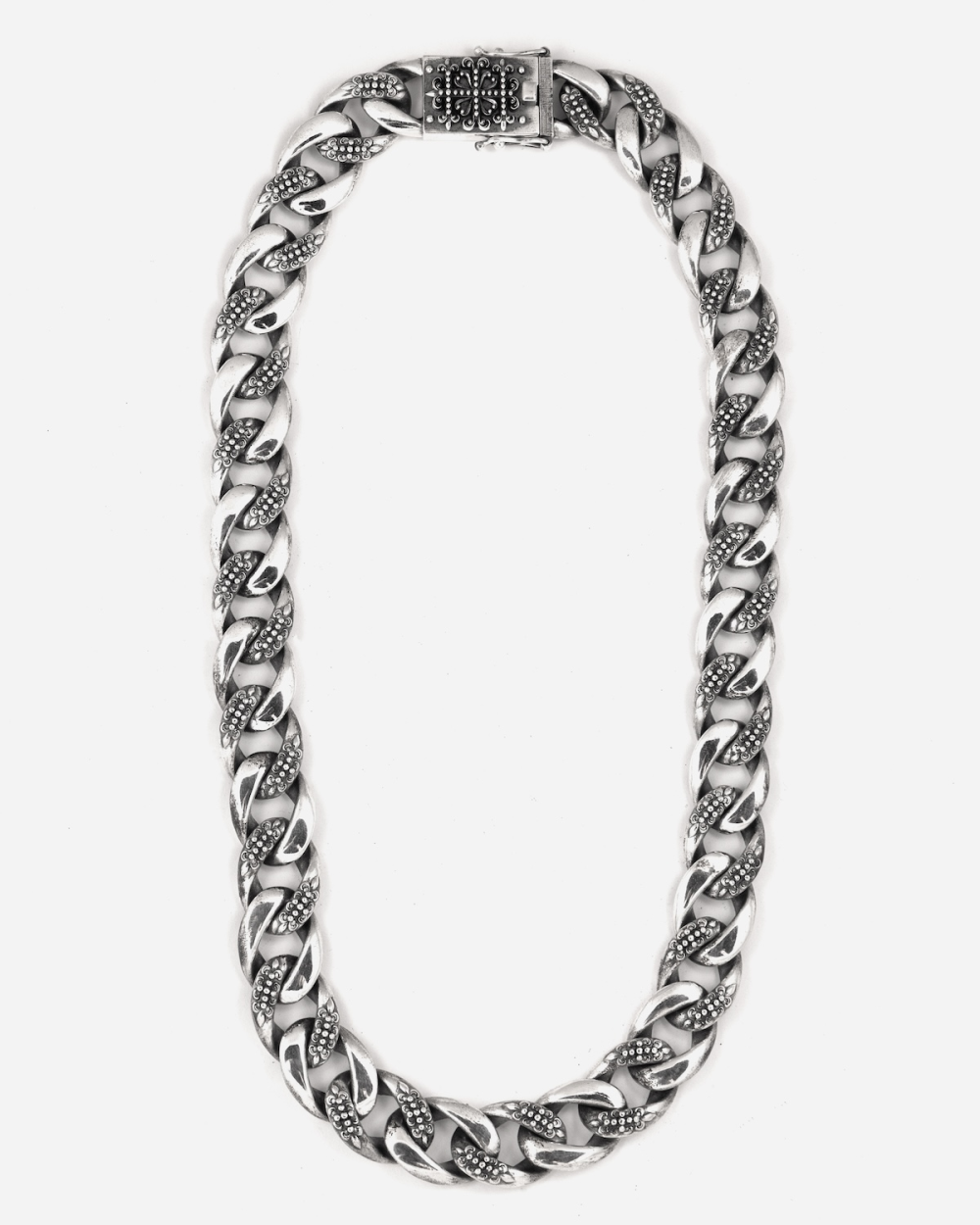 COLLANA GRUMETTA CON TEXTURE GOTICA...