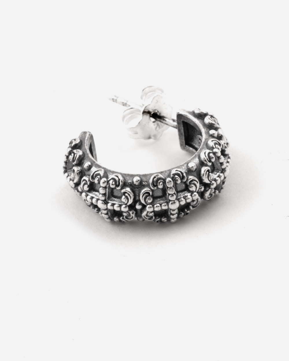 BOUCLE D'OREILLE CERCLE GOTHIQUE...