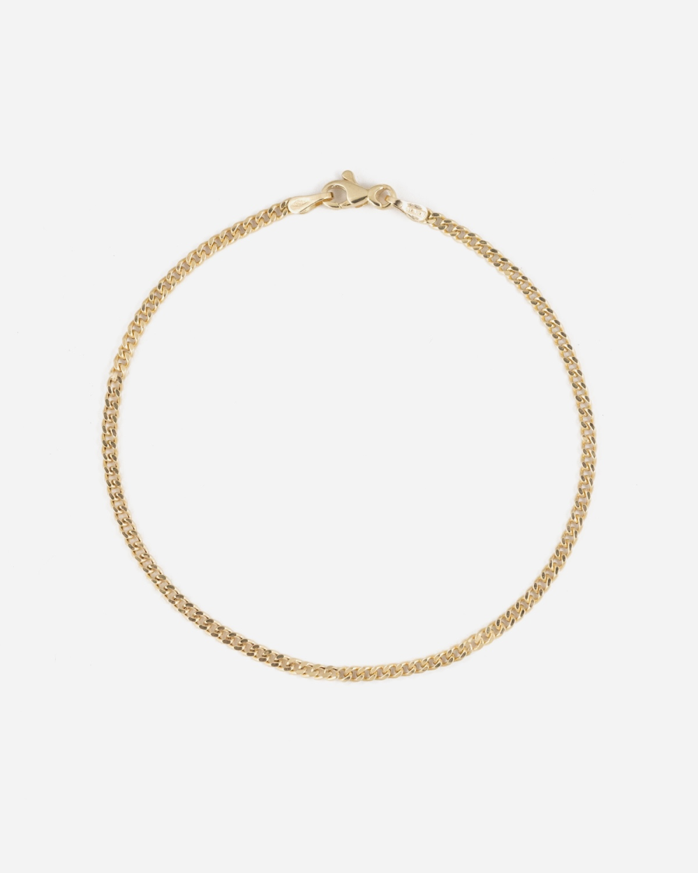 BRACELET GOURMETTE 060 EN OR 18 KT