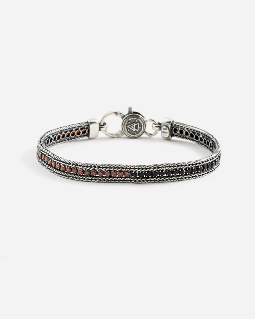 BRACCIALE TENNIS AC MILAN IN ARGENTO...