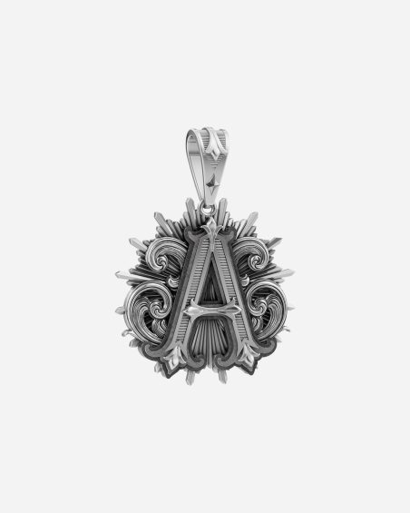 PENDENTIF LETTRE AVEC RAYONS ET DÉCORATIONS RAE PRIMO X NOVE25