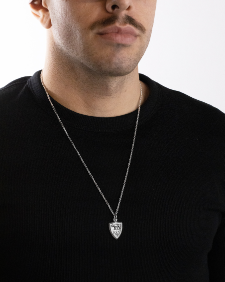 AS ROMA HERITAGE CREST PENDANT