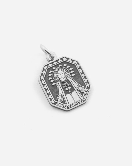 SAINT PARACETAMOL HOLY CARD PENDANT